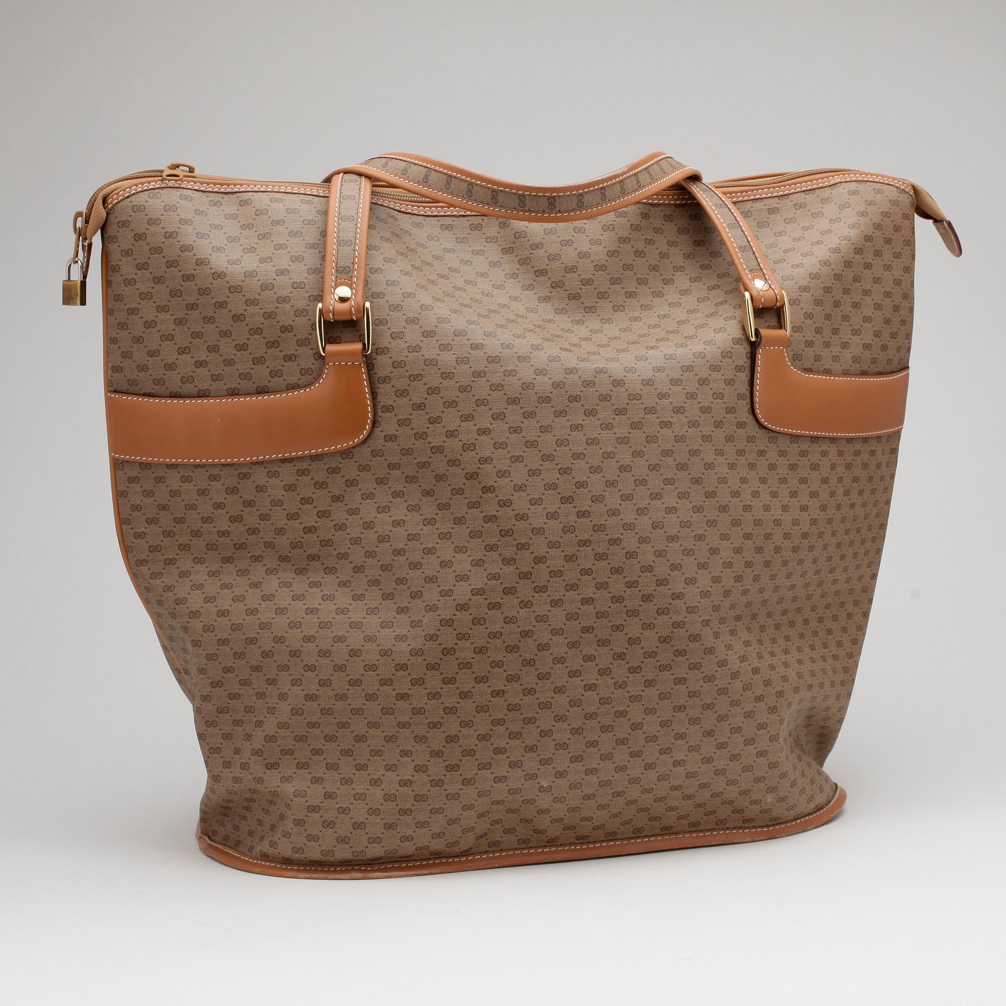 GUCCI, weekendväska, 1980-tal.