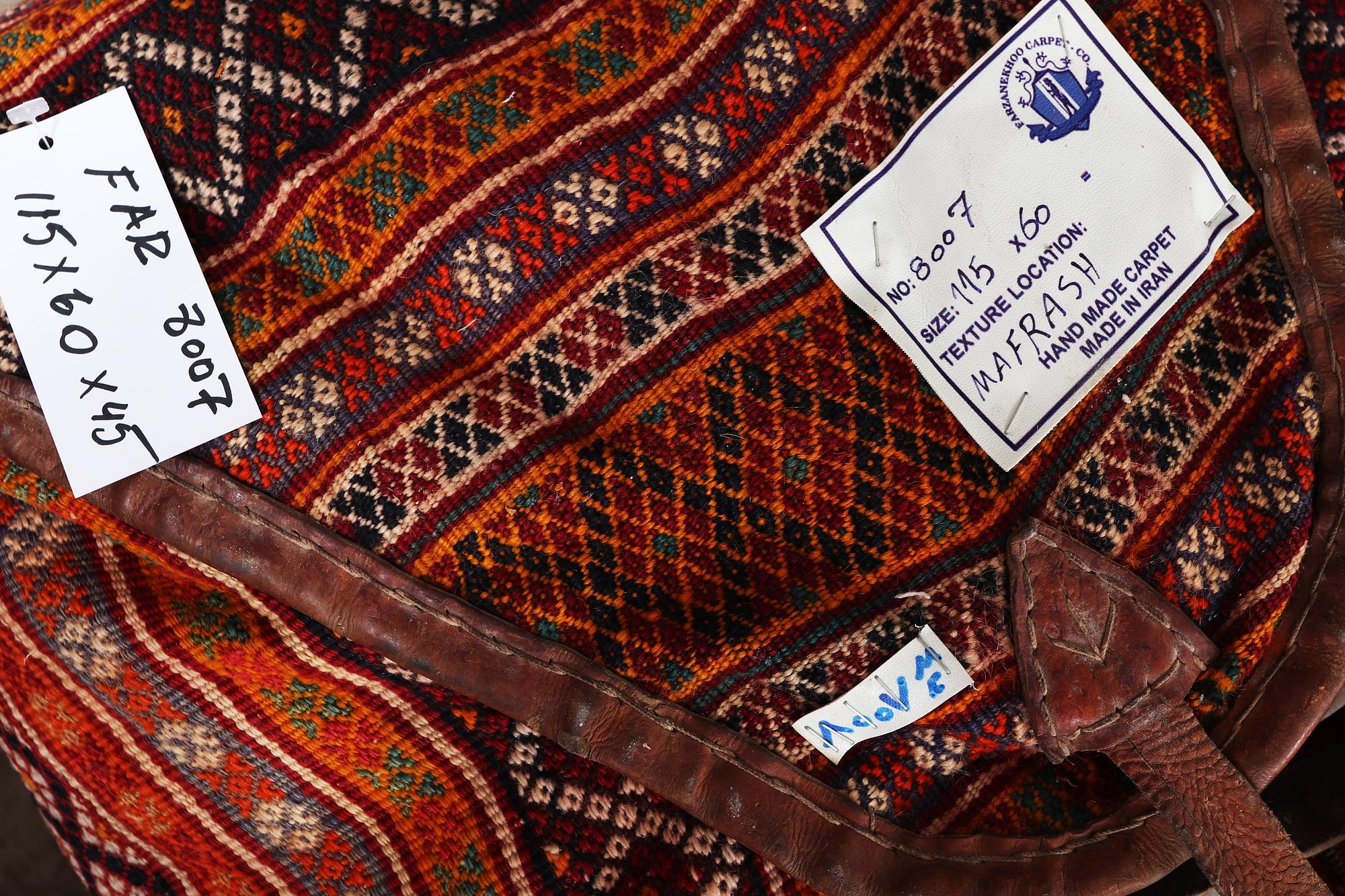 An old Mafrash, ca 115 x 60 x 45 cm.