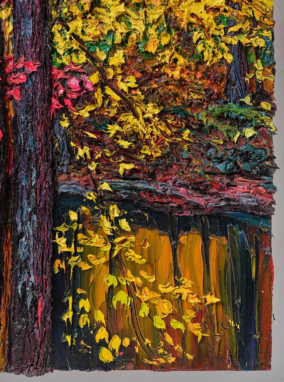 Robert Terry, "Pink + Yellow Trees".