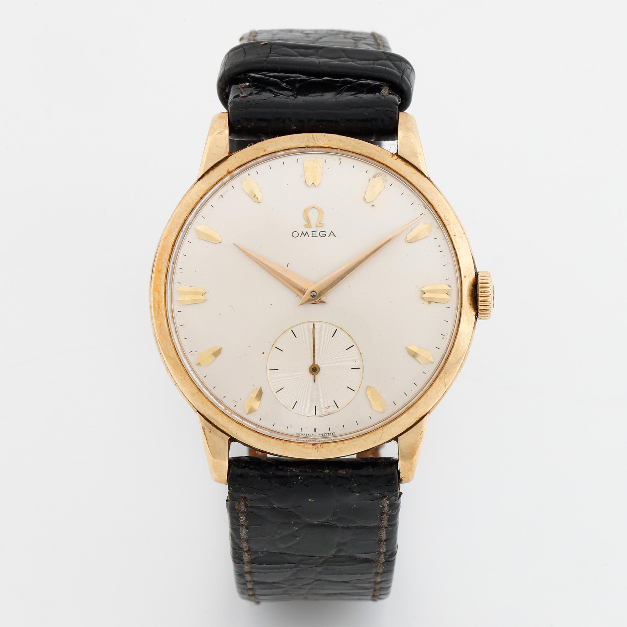 Omega, wristwatch, 34 mm.