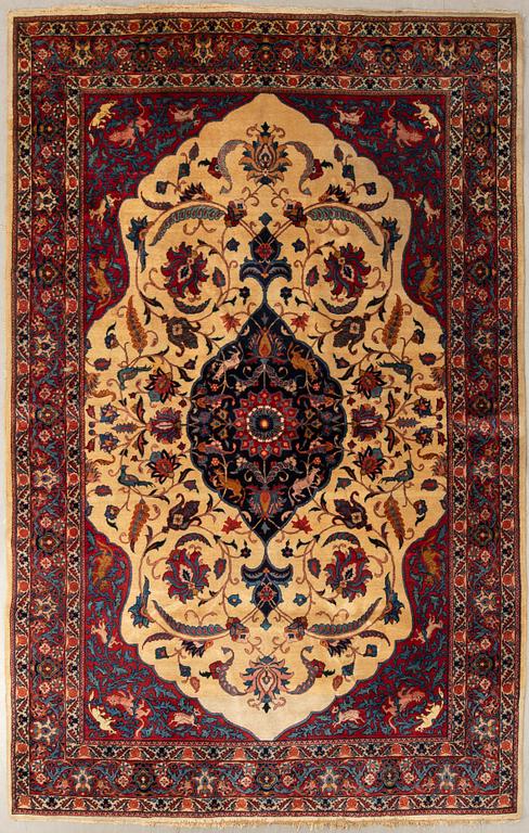 Rug, Oriental semi-antique/old, approx. 325x258 cm.