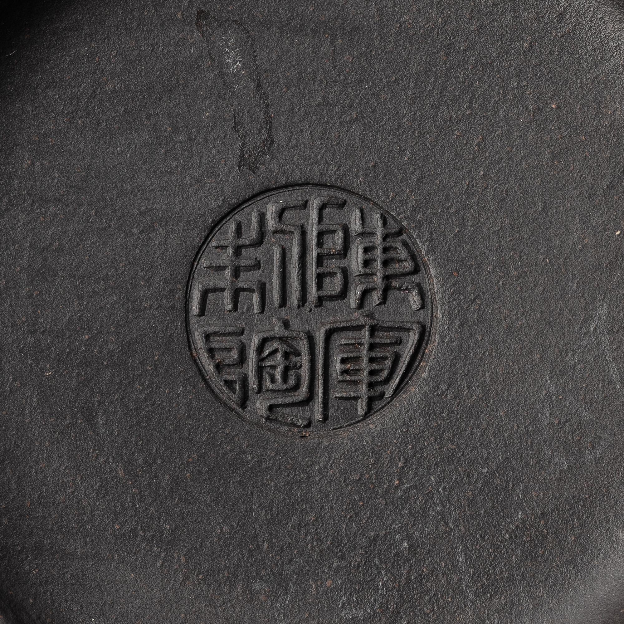 Tekannor, tre stycken, yixing, Kina, 1980-/90-tal.