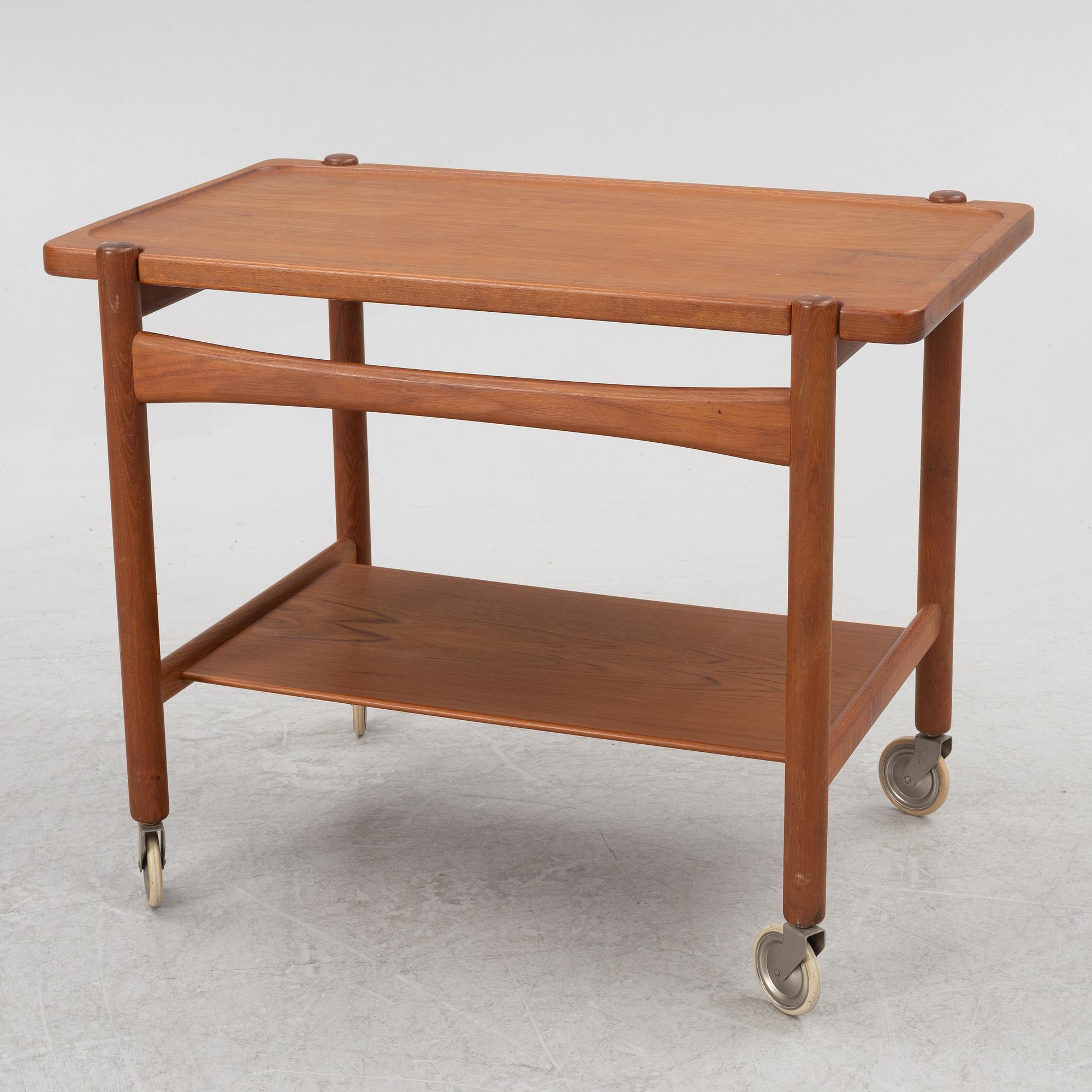 Hans J Wegner, serveringsvagn, Andreas Tuck, Danmark.