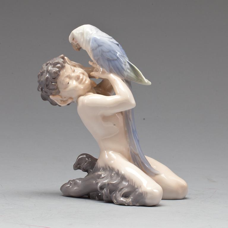 FIGURIN, porslin, Royal Copenhagen, 1900-tal.