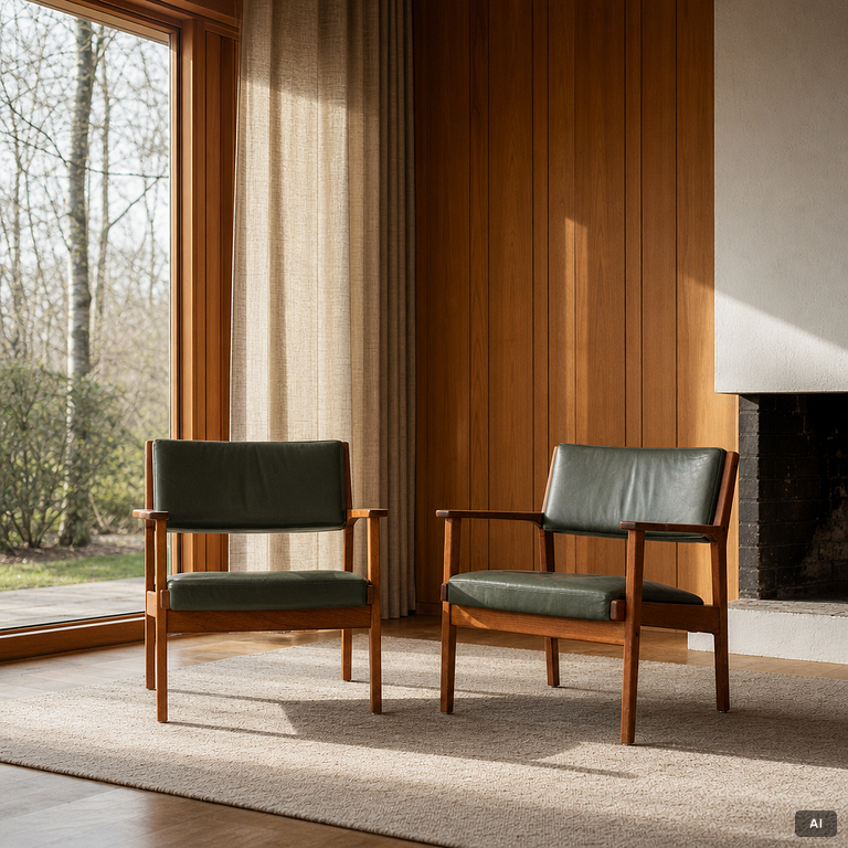 Ingemar thillmark, a pair of 'Axamo' armchairs, OPE Möbler, 1960s.