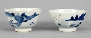 PARTI, porslin, 20 delar, Japan samt Korea. 1800-tal.