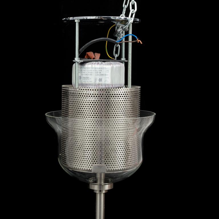 A 21st century ceiling light by tector, Italy.