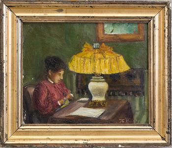 HILDA HEYMAN, Olja på duk, signerad.
