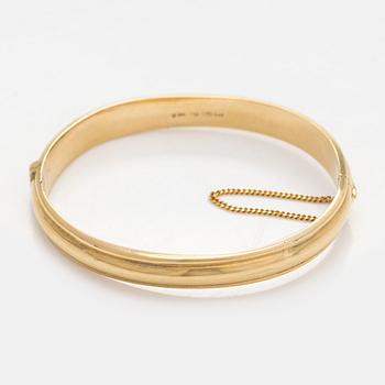 Armring, 14K guld, Tillander, Helsingfors 1951.