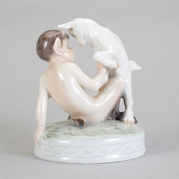 FIGURIN, porslin, Christian Thomsen, Royal Copenhagen, 1900-tal.