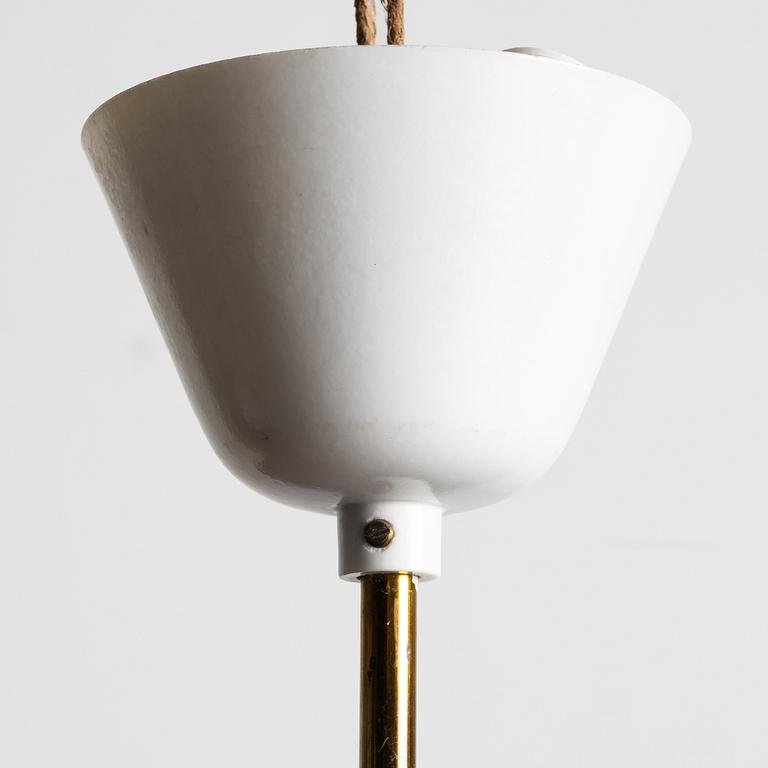 Emil Stejnar, a ceiling lamp, Austria, circa mid-20th Century.