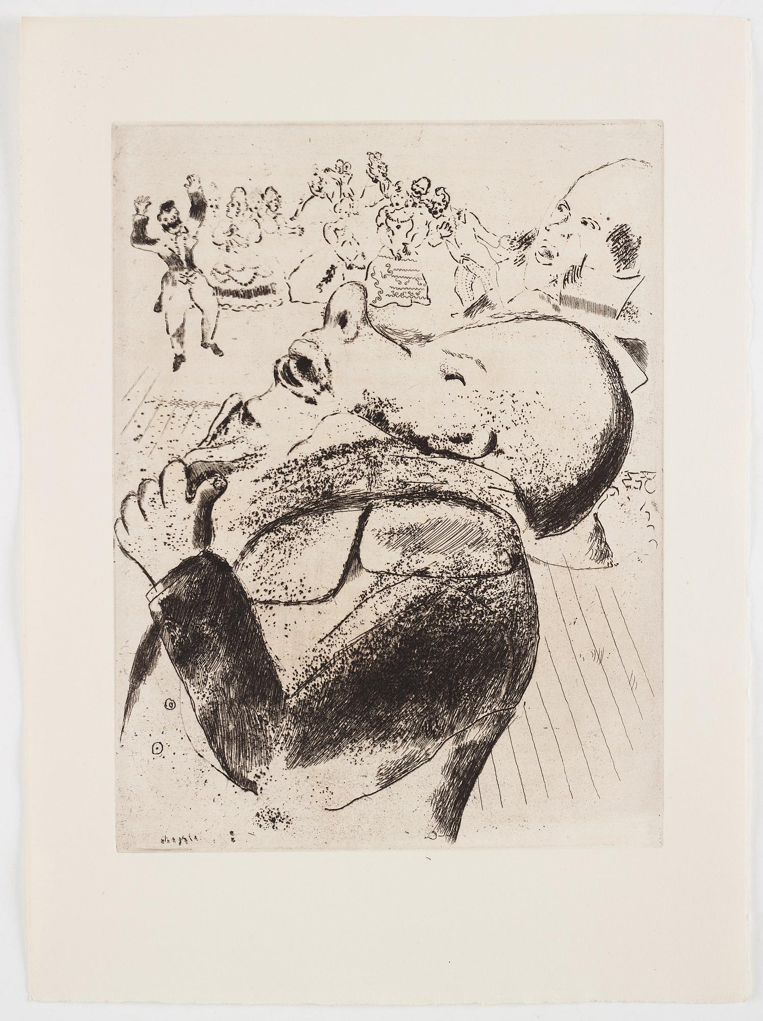 MARC CHAGALL, 71 st etsningar ur upplagan om 285 exemplar på Arches/MBM/J. Perrigot-papper, 1923-1948.