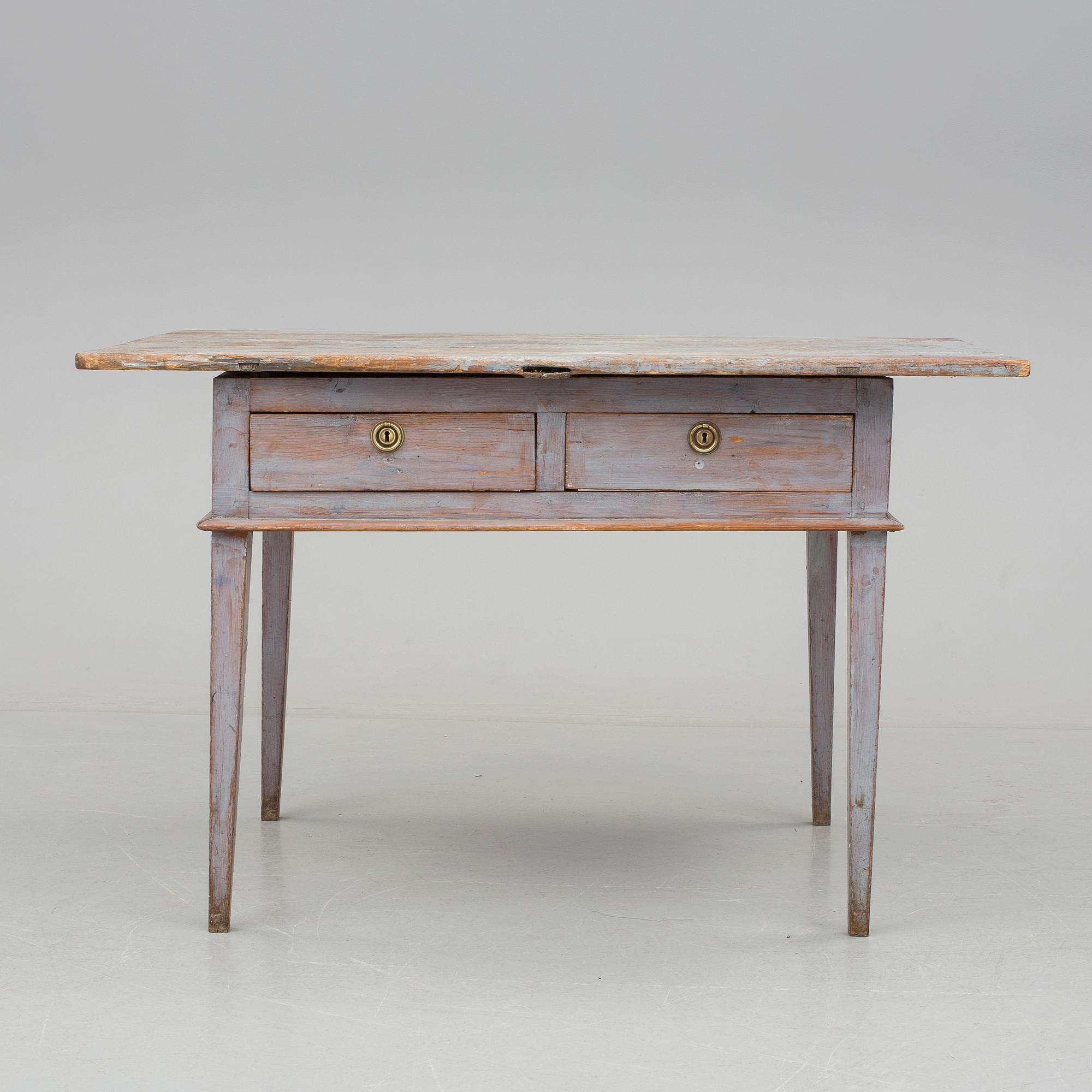 SKRIVBORD, allmoge, 1800-talets mitt.