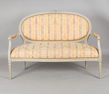 SOFFA, gustaviansk stil, 1900-talets mitt.