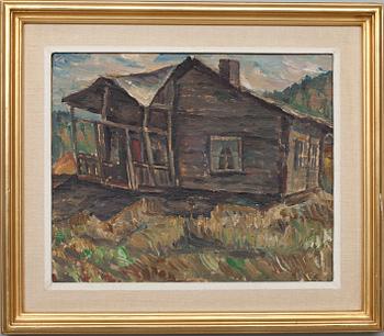 VÄINÖ KAMPPURI, olja på skiva, signerad och daterad -24.