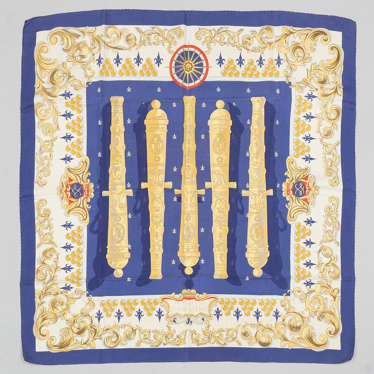 SCARF, Hermès "Le Canon du Soleil Royal".