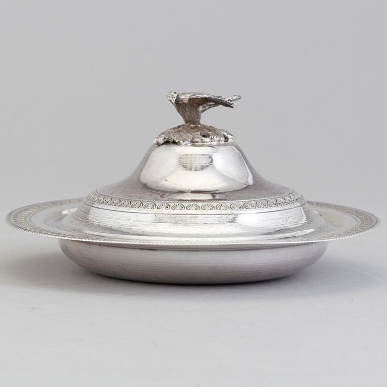 A silver bowl from the Ottoman empire, probably. Total weight 189 grams.