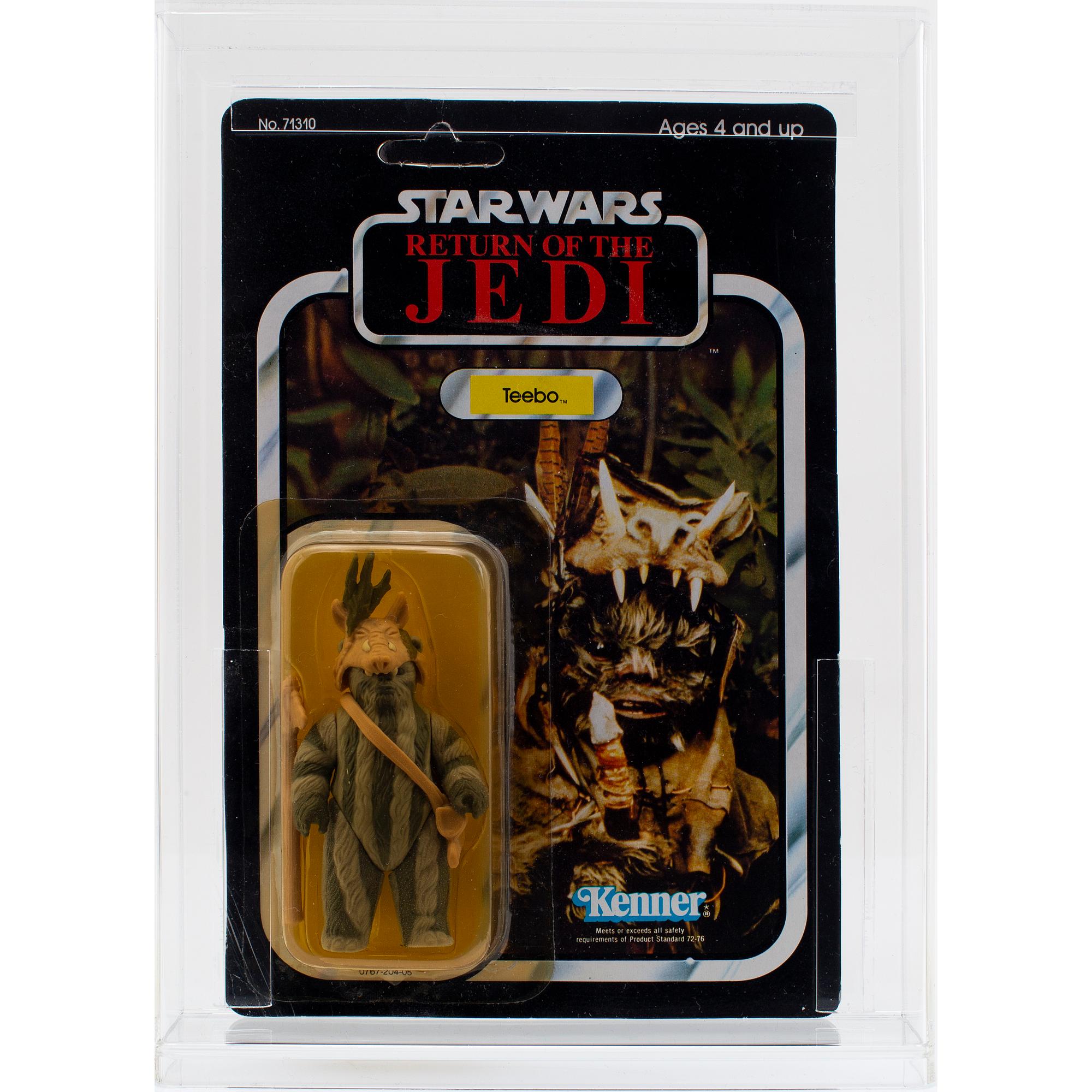 STAR WARS, Wicket W. Warrick, Teebo, Warok, Paploo, Lumat, Romba, POTF & ROTJ, Kenner 1983-1984.
