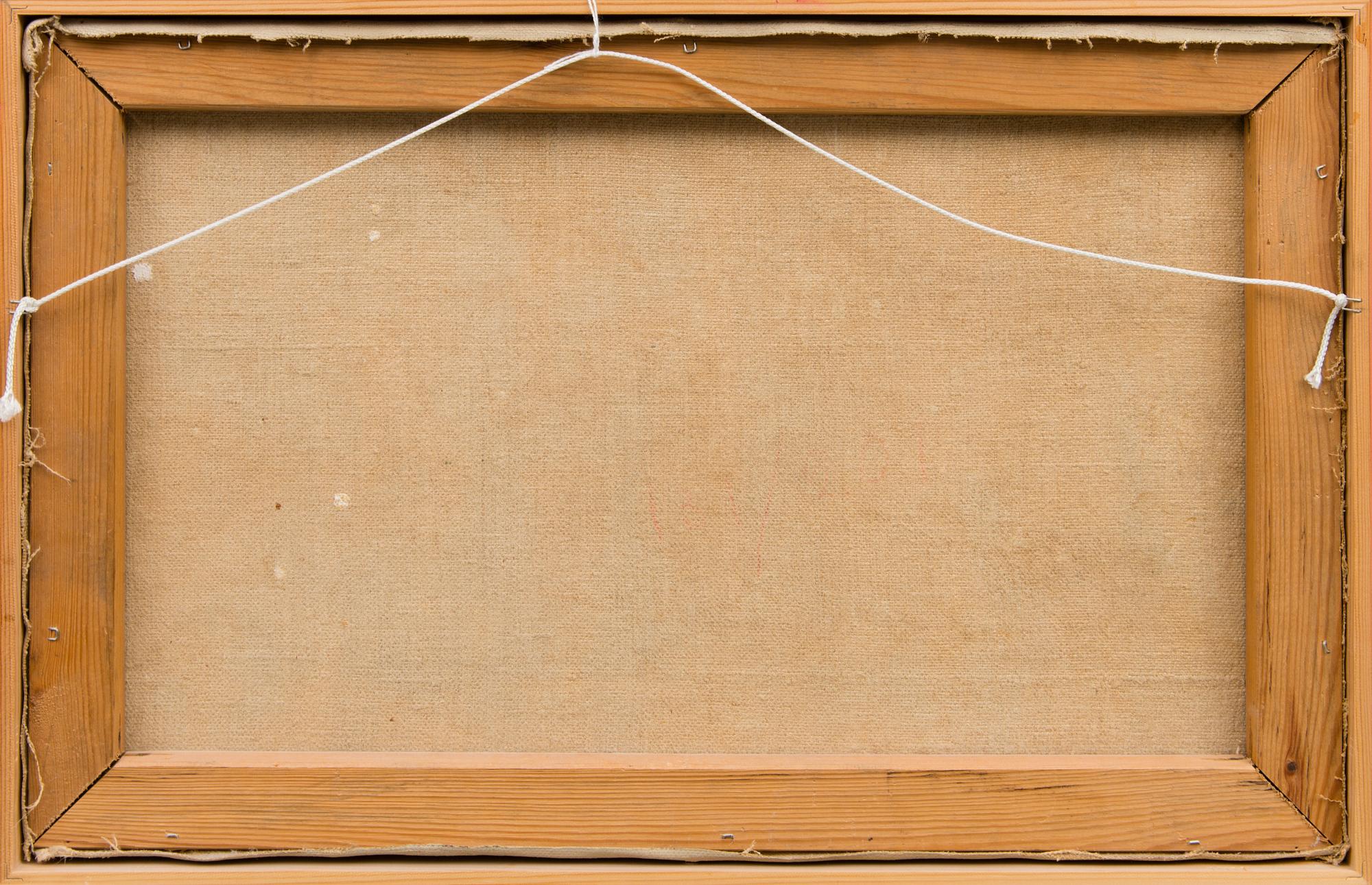 oil on canvas, signed and dated -22.