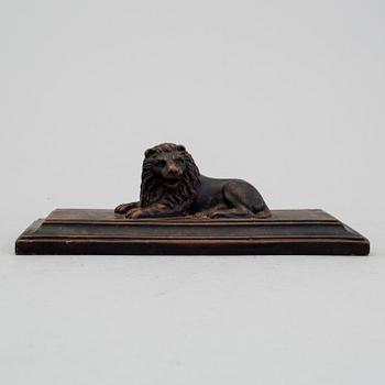 A mid 1800s terracotta paperweight.