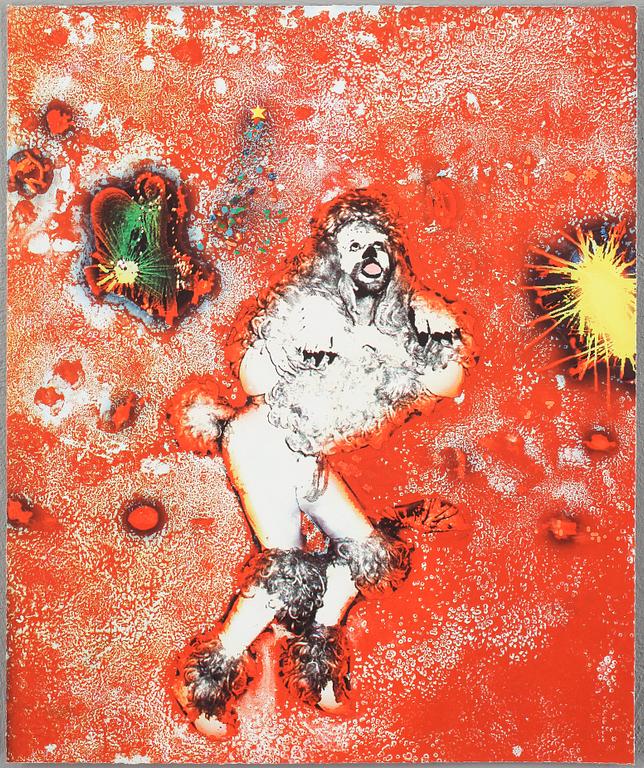 KJARTAN SLETTEMARK, färgserigrafi, osignerad.