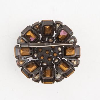 A brooch by Cissy Zoltowska second half of the 20th century.