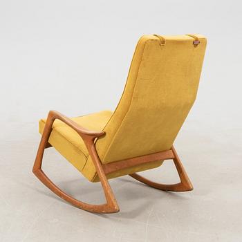 Rocking chair "Vide" by Bröderna Andersson Ekenässjön, 1960s.