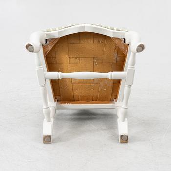 Matbord, 8 stolar, senbarockstil, 1900-tal.