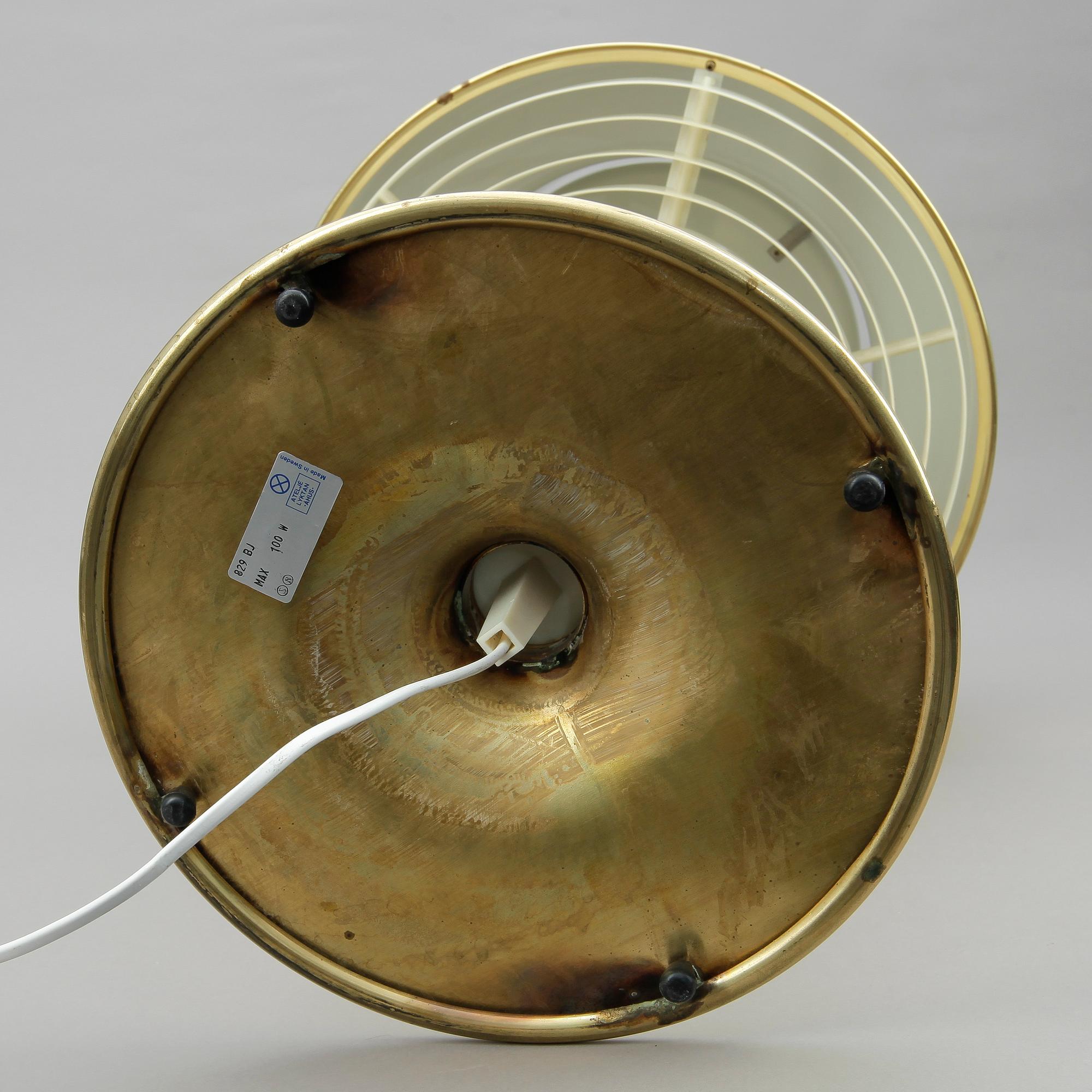 BORDSLAMPA, "Bumling", Anders Pehrson, Ateljé Lyktan, Åhus, 1900-talets andra hälft.
