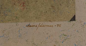 AARNO SALOSMAA, olja på duk, signerad och daterad -75.