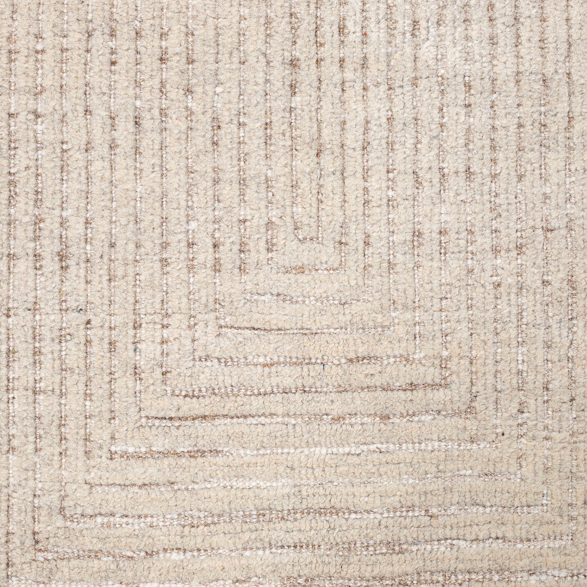 A CARPET, "Maze", loomed i relief, ca 317 x 160 cm.
