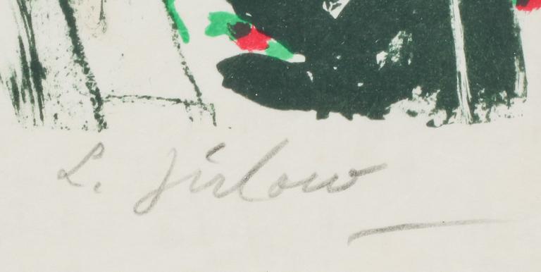 LENNART JIRLOW, färglitografi, signerad och numrerad XXXI/C.