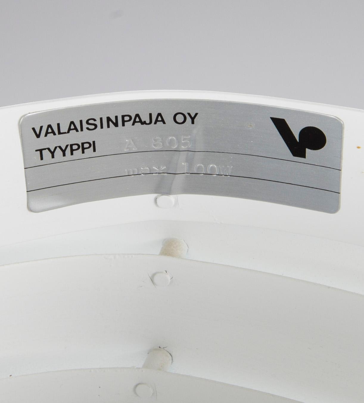GOLVLAMPA, A 805, "Änglavinge" Alvar Aalto, Artek 1970-tal.