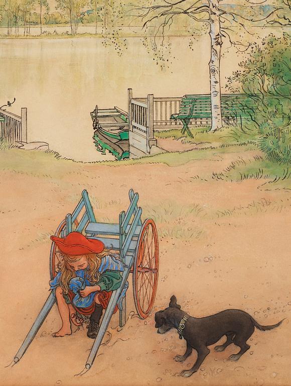 Carl Larsson, "Vårafton".