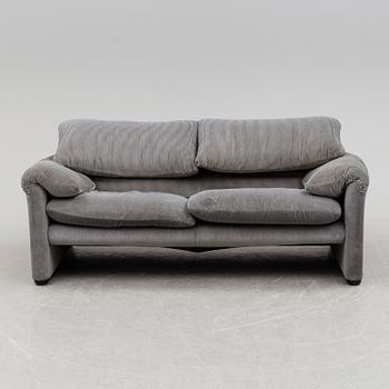 A second half of the 20th century 'Maralunga' sofa my Vico Magistretti for Cassina, Italy.