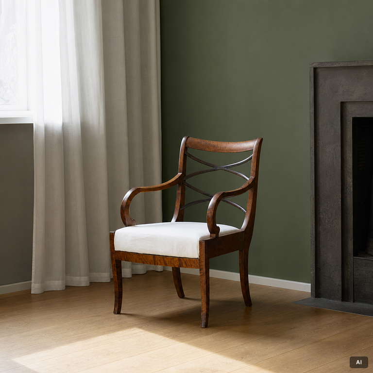 Carl Malmsten, A pair of Swedish Grace armchairs, SMF/Ferdinand Lundquist & Co, Gothenburg 1920s.