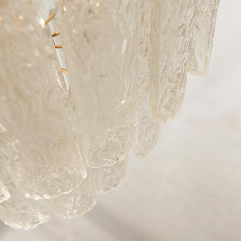 Taklampa troligen Murano 1900-talets andra hälft.
