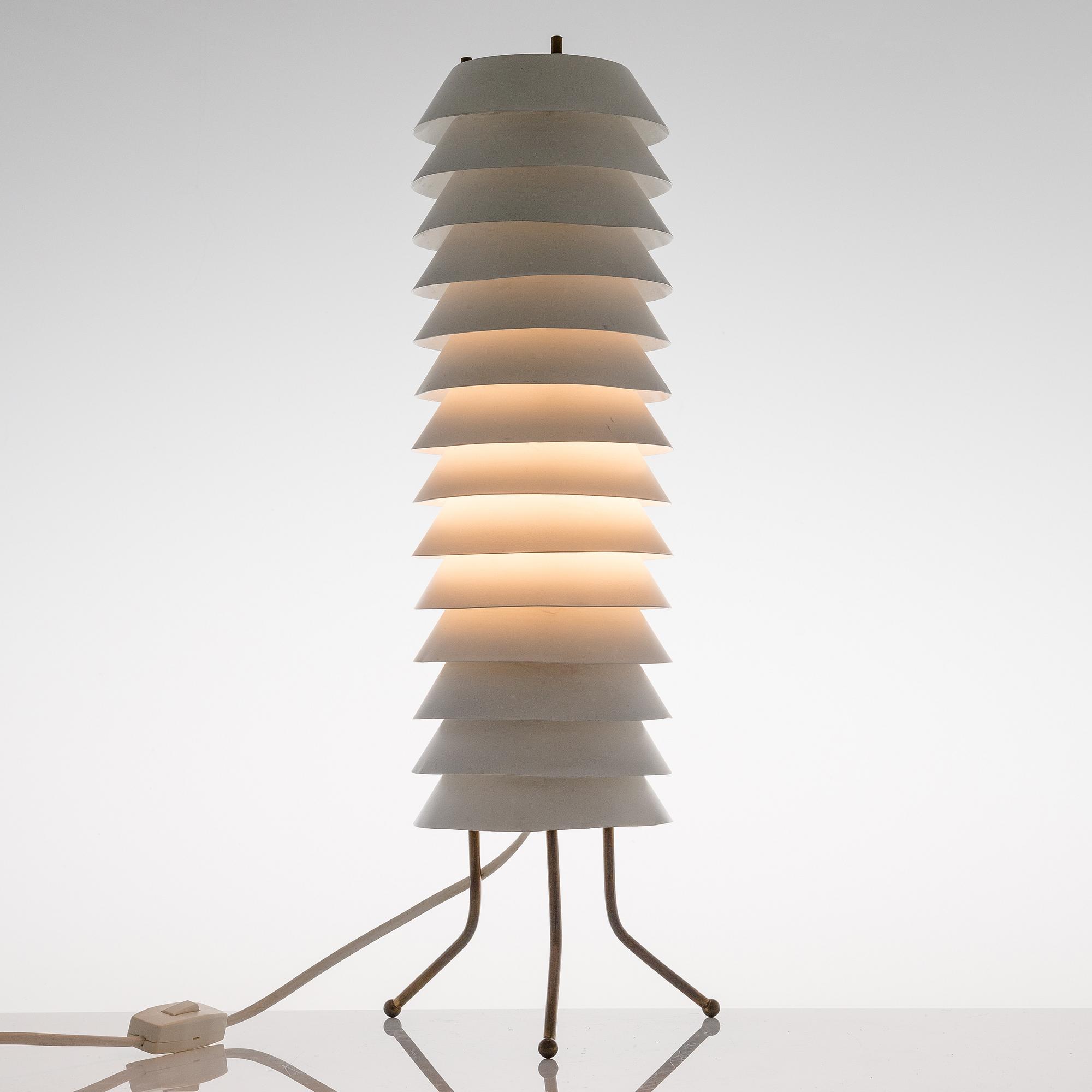ILMARI TAPIOVAARA, bordslampa, "Maija the Bee", Asko/Hienoteräs.