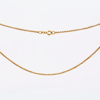 Goldchain, 18K, approx 38 cm, 10.2 g.