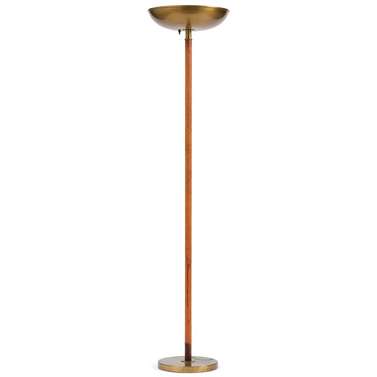 Bertil Brisborg, a rare floor lamp model 32608, Nordiska Kompaniet, Sweden, 1940s-50s.