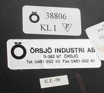 BORDSLAMPA, Örsjö Industri AB, 1900-talets andra hälft.