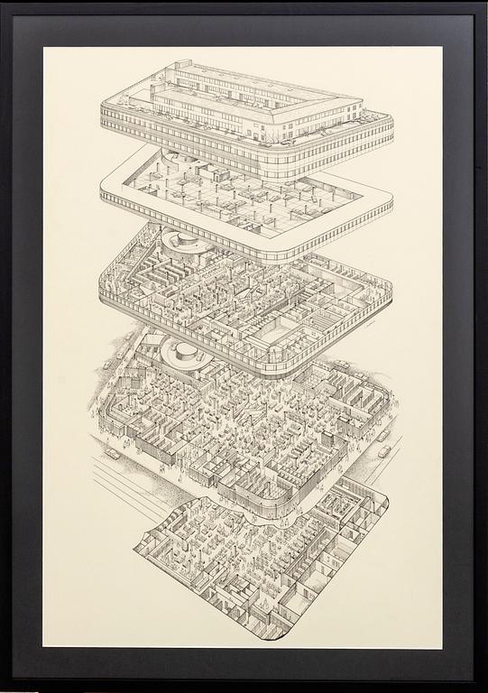Inge Plymoth drawing signed.