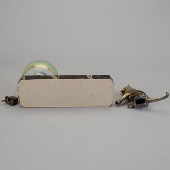 BORDSLAMPA, art deco, 1930/40-tal.