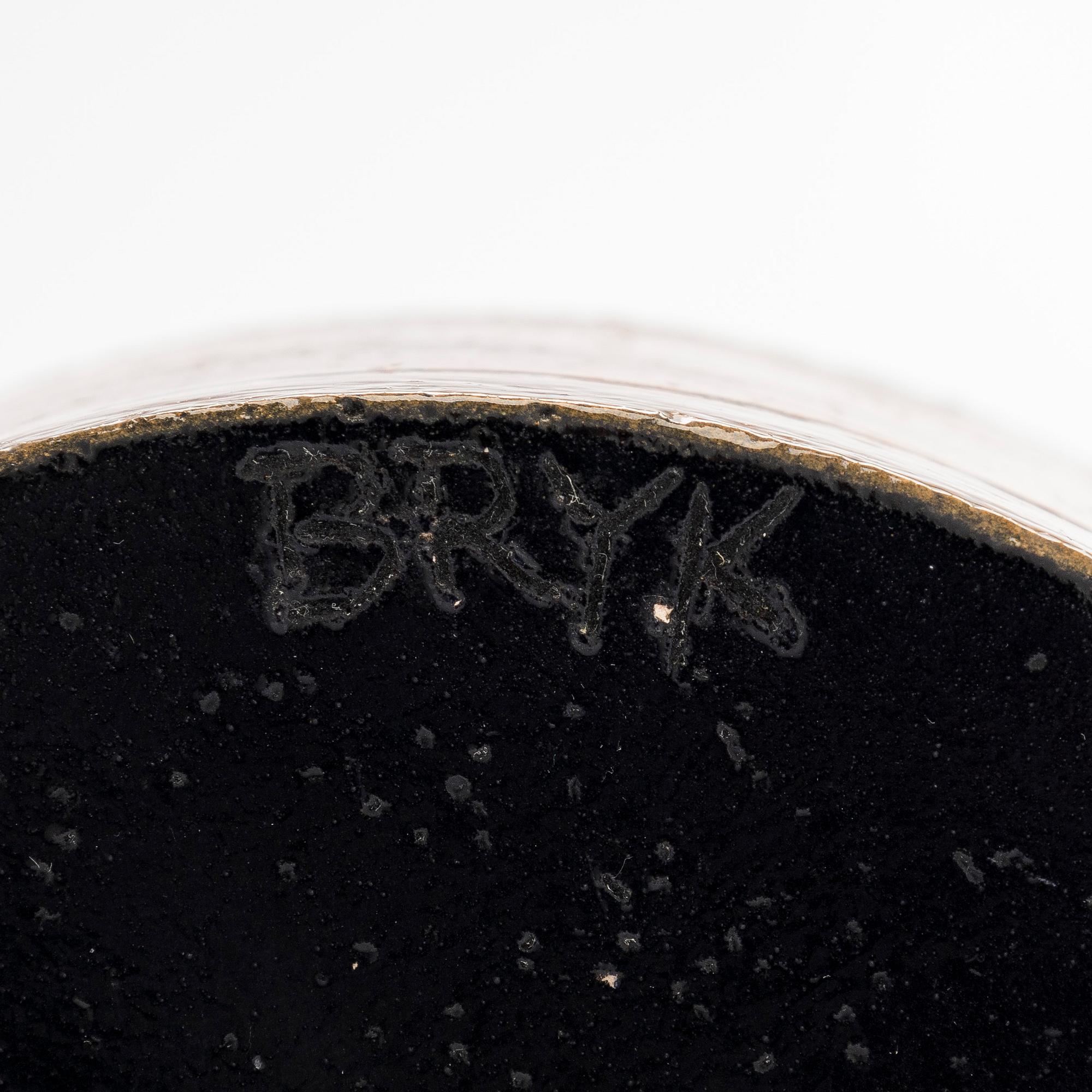Rut Bryk, a stoneware bowl, signed BRYK.
