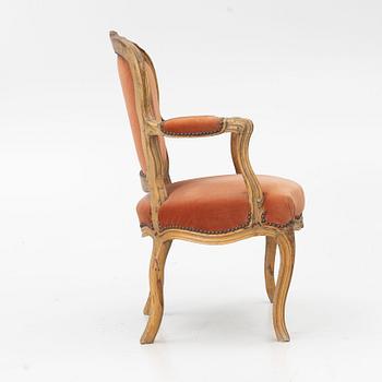 A Louis XVI armchair, France, 18th Century.