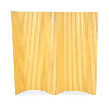 169. Alvar Aalto, vikskärm, modellnummer 100, Artek, 1900-talets mitt.