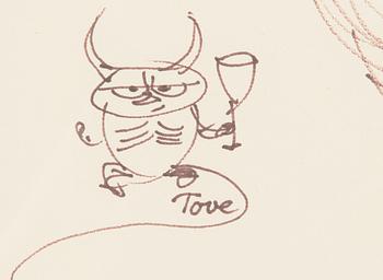 Tove Jansson, 'Tooti dancing rock'.