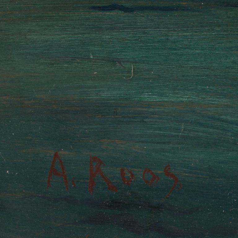 Alexander Roos, "Från Långholmsbergen" (View over Stockholm).