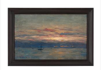 Per Ekström, Solnedgång över havet.