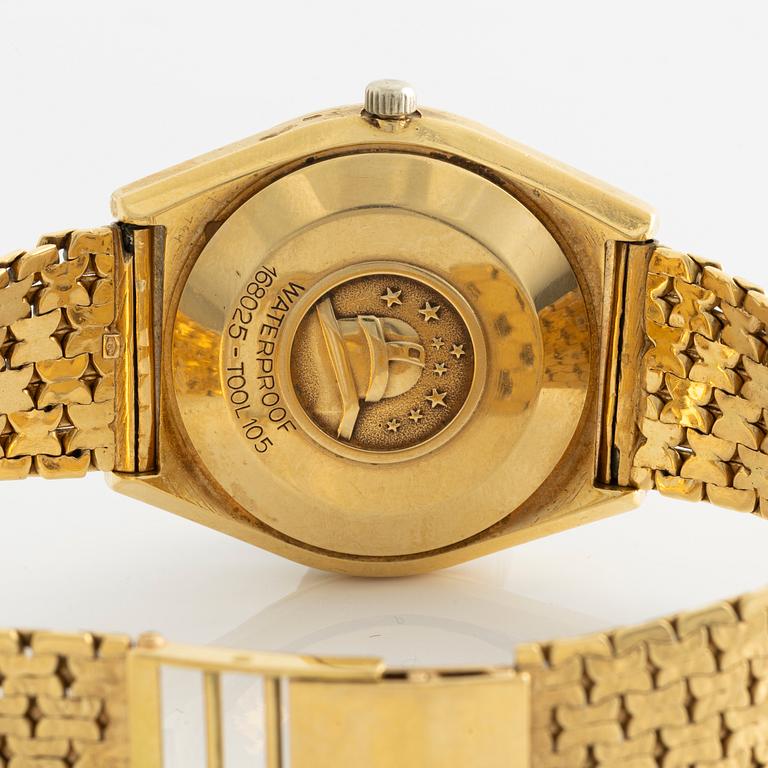 Omega, Constellation, "Pie-Pan OM Dial", armbandsur, 34 mm.